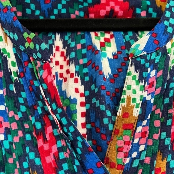 Maeve Anthropologie Button and Tie Front Blouse / size 0 - Picture 7 of 12